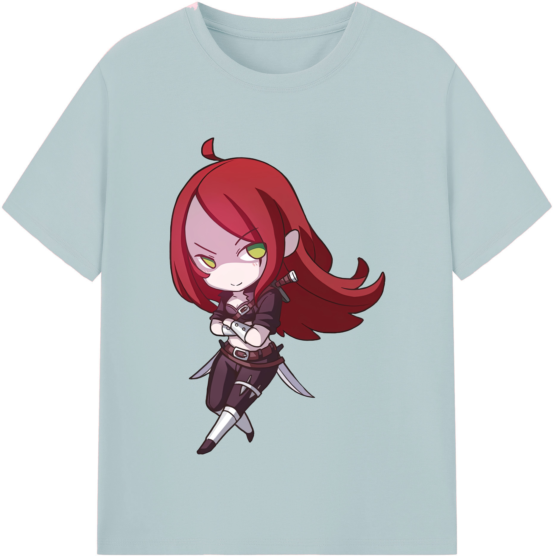 リーグ・オブ・レジェンド League of Legends LOL 綿100％半袖Tシャツ（フロントプリント）